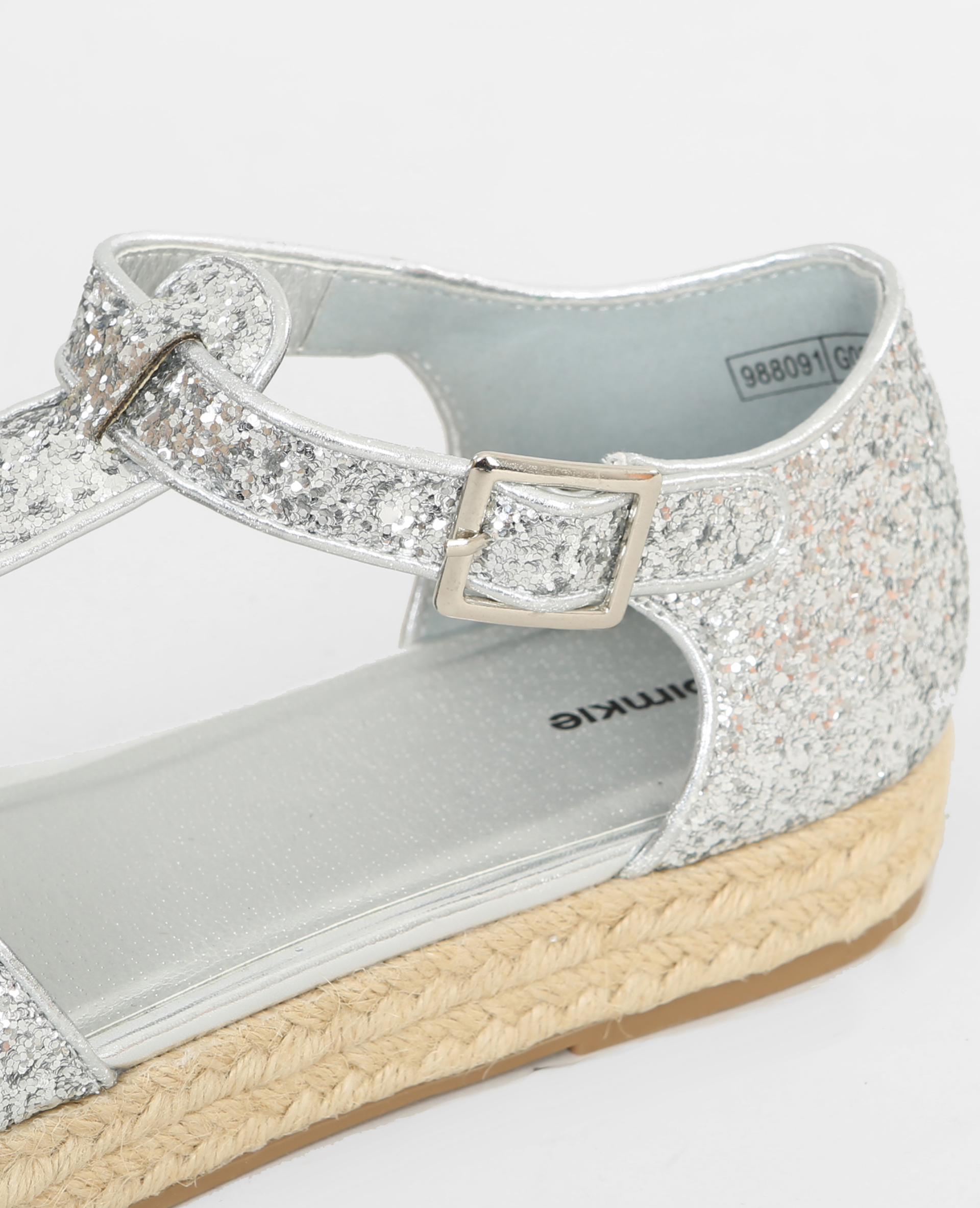espadrille paillette argent