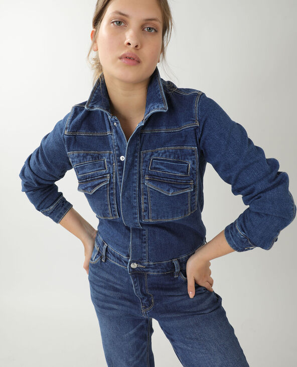 Combinaison jean fille shop