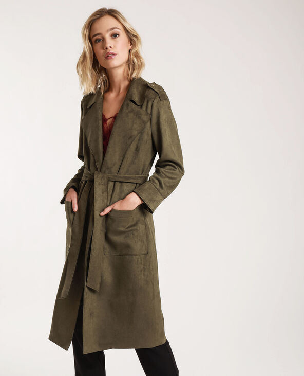 Trench en suedine online