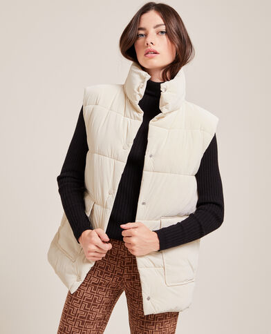 Doudoune sans manches beige - Pimkie