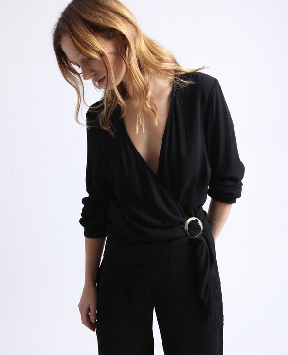 Blouse sales cache coeur