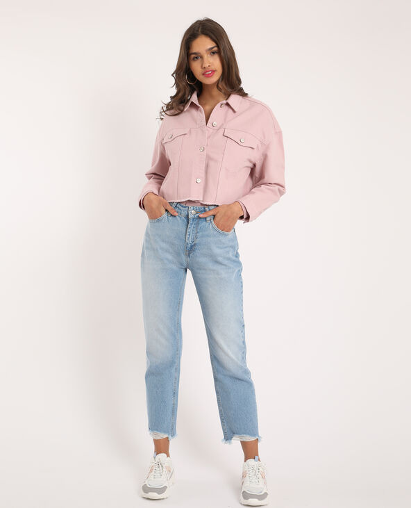 Veste en clearance jean courte pimkie