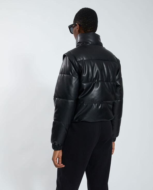 Doudoune cuir zara outlet