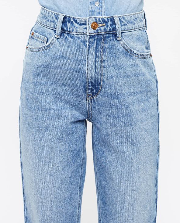 Jean mom taille haute bleu - Pimkie