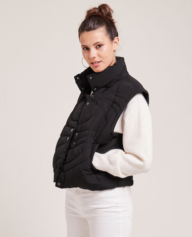 Doudoune matelassage wavy noir - Pimkie