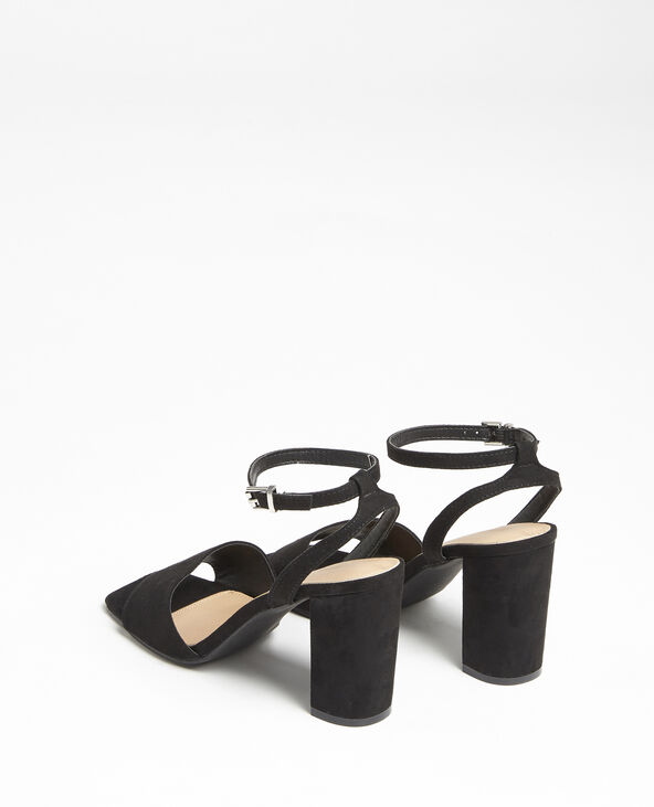 Sandales nubuck noir - Pimkie