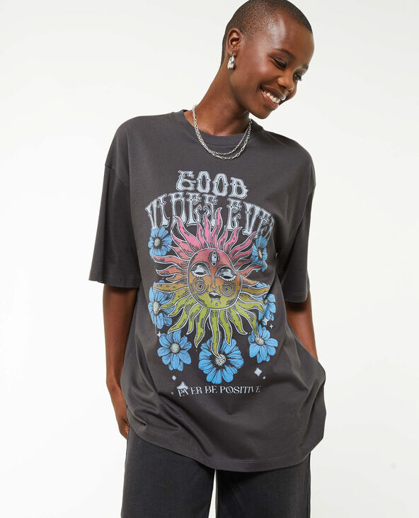 T shirt oversize femme outlet