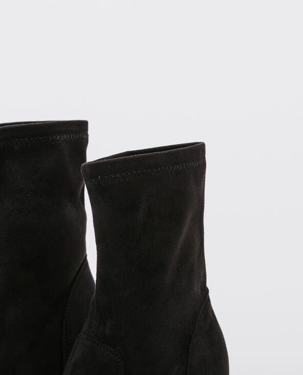 Boots talons hauts noir - Pimkie
