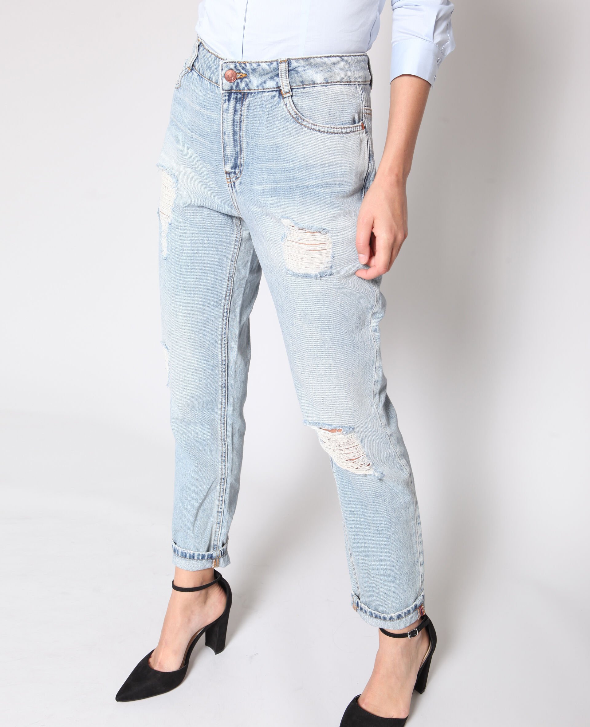 Jean boyfriend pimkie