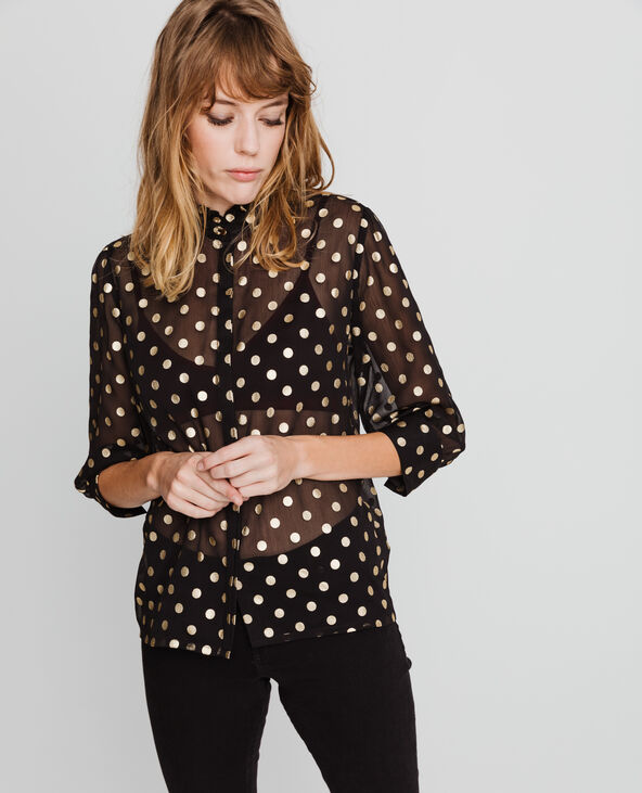 Chemise 2025 a pois