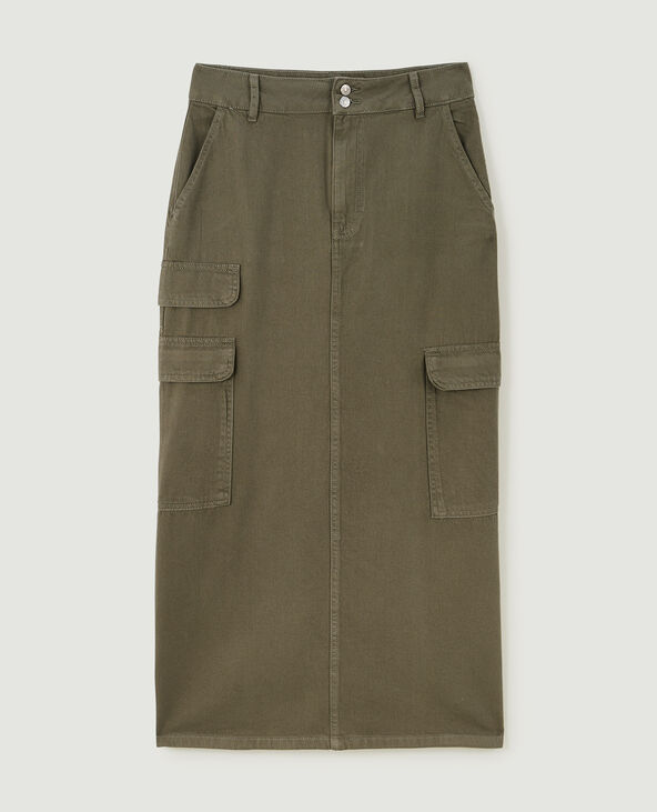 Jupe shop kaki pimkie