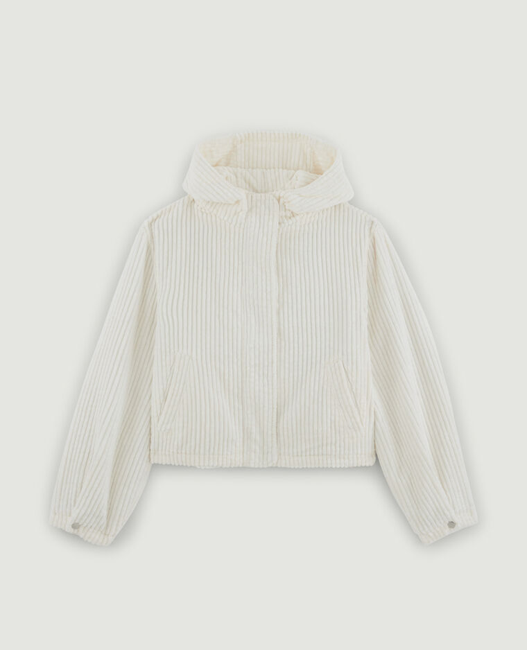 Blouson velours blanc - Pimkie