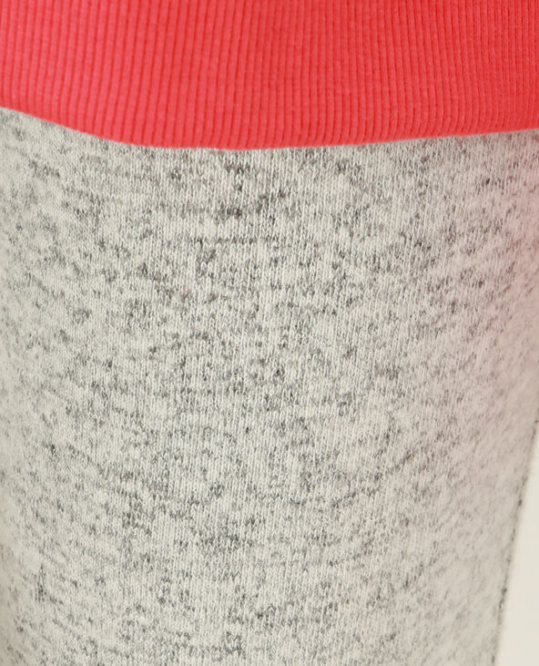 Legging en maille gris chiné - Pimkie