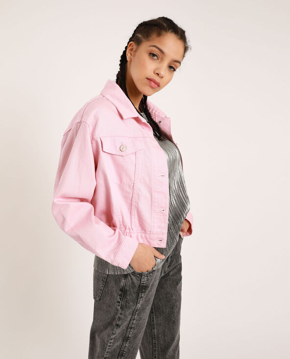 Veste en jean courte