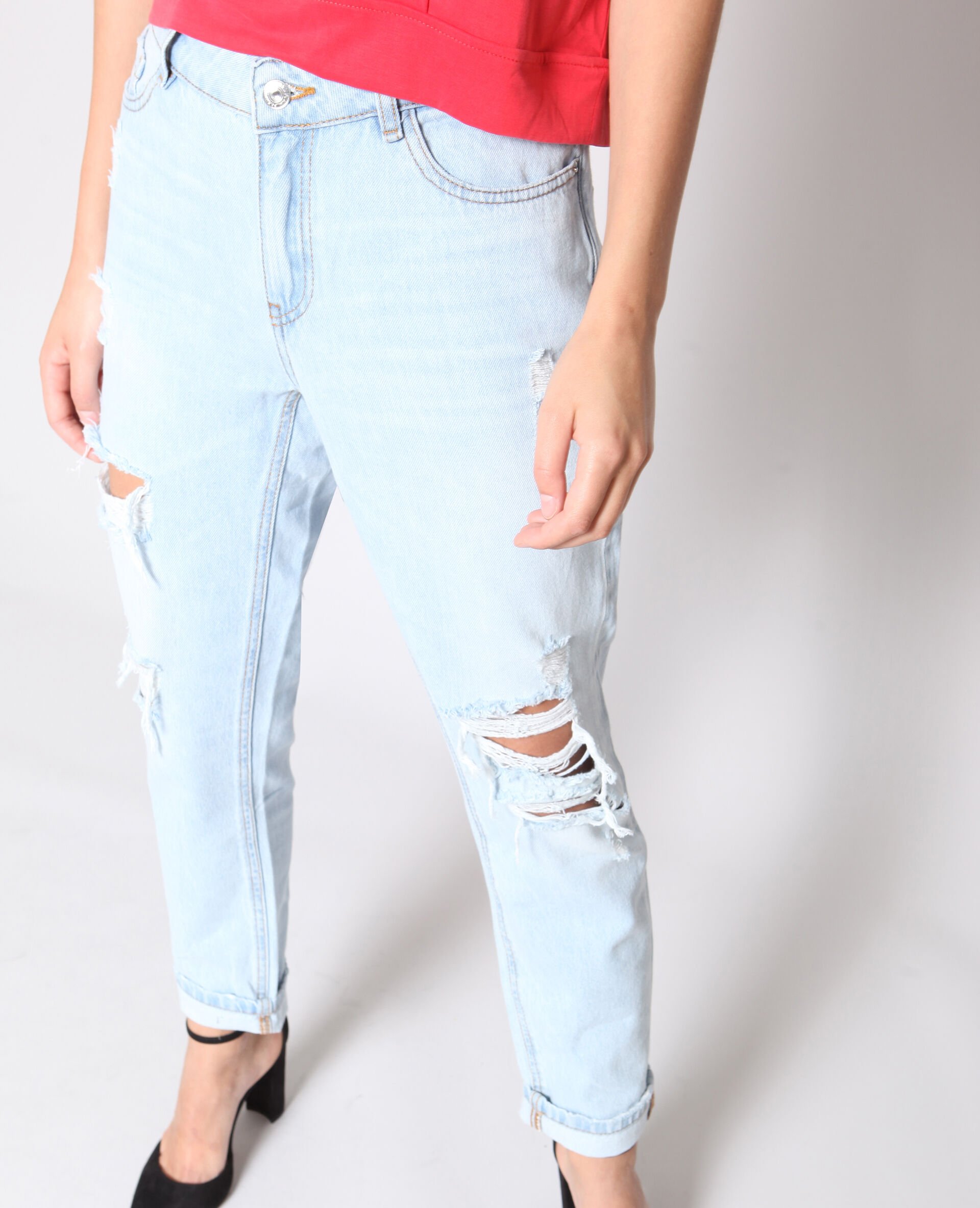 Jean boyfriend pimkie