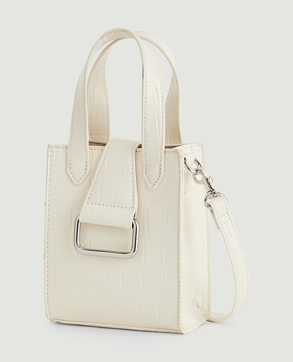 Mini sac effet croco 2025