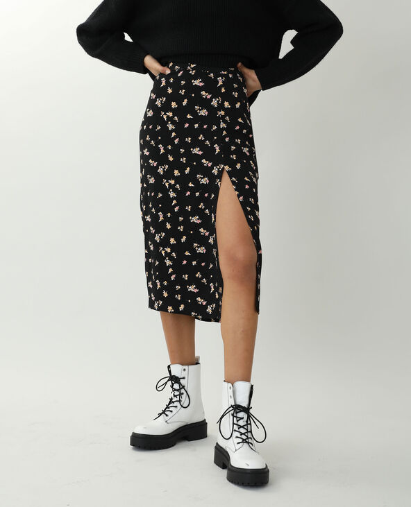 Jupe clearance longue fleurie