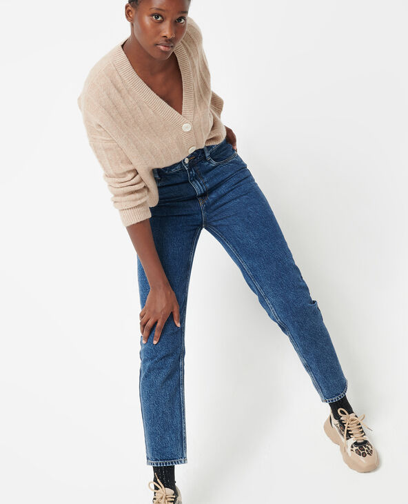 Jean taille haute bleu - Pimkie