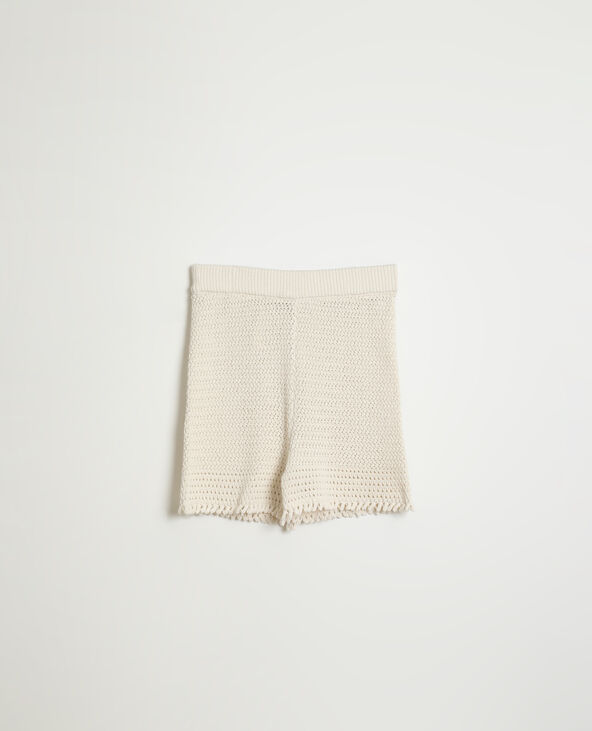 Short en crochet blanc - Pimkie