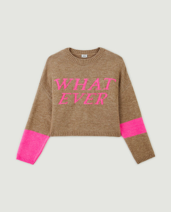 Pull discount avec message