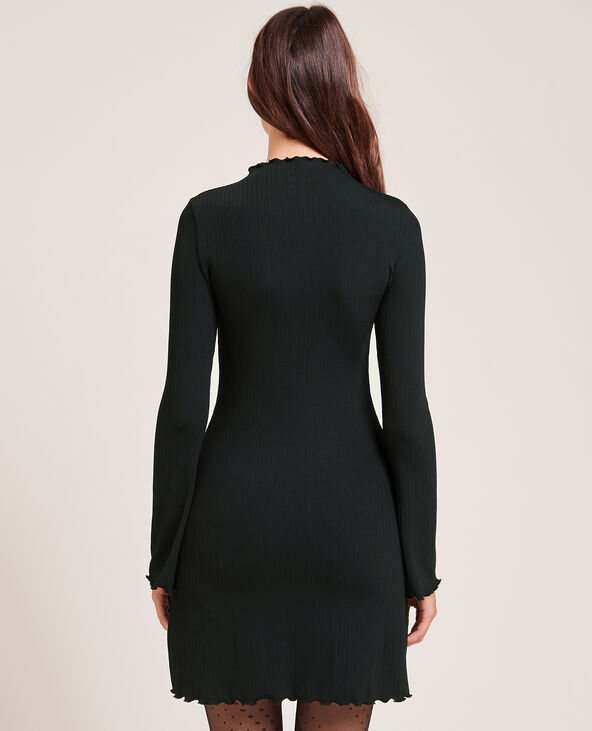 Robe courte et évasée noir - Pimkie