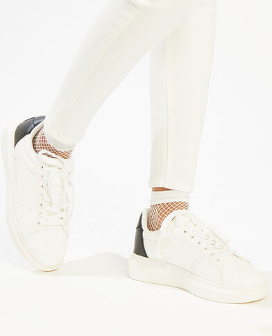 Sneakers semelles chunky blanc - Pimkie