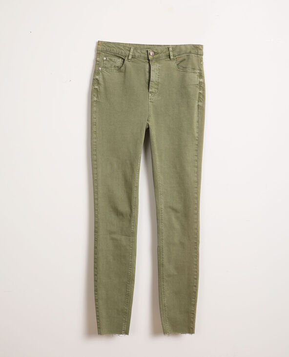 Jean skinny high waist vert de gris - Pimkie