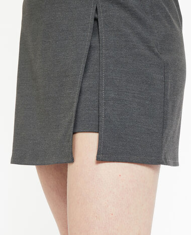 Jupe-short courte gris foncé - Pimkie