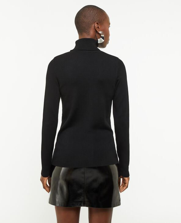 Pull à col roulé noir - Pimkie