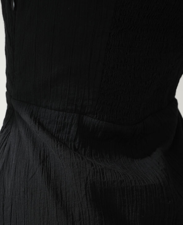 Robe texturée noir - Pimkie