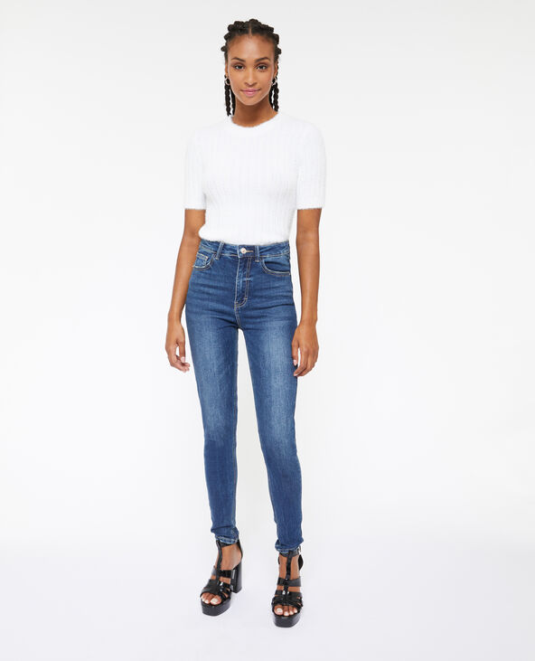 Jean skinny taille haute bleu marine - Pimkie