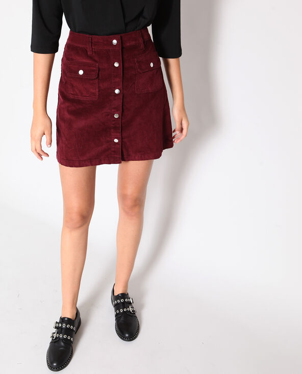 Jupe shop velours longue