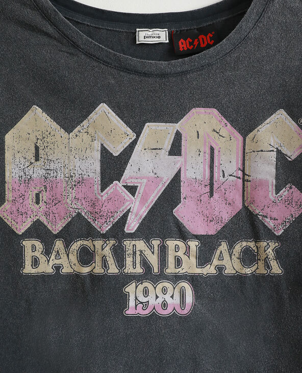 T-shirt AC/DC gris foncé - Pimkie