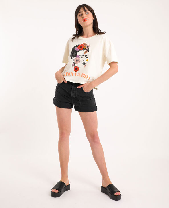 T shirt frida shop kahlo pimkie