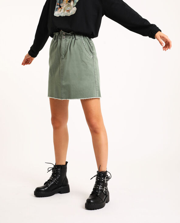 Jupe kaki on sale pimkie