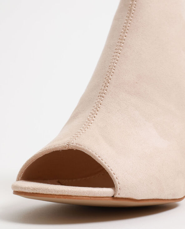 Sandales ouvertes taupe - Pimkie
