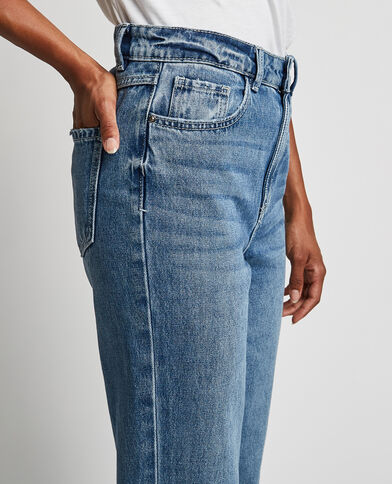 Jean taille haute bleu - Pimkie