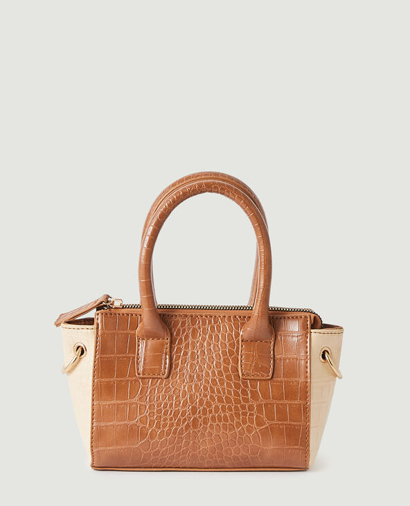 Mini sac main croco Pimkie