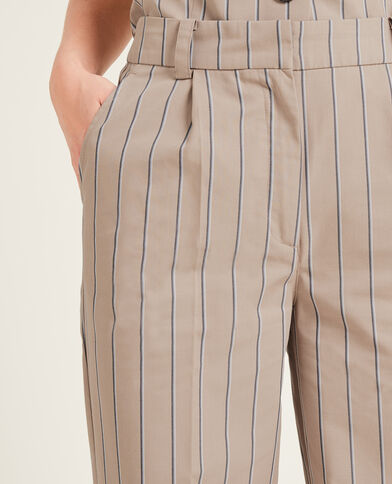 Pantalon wide leg blanc - Pimkie