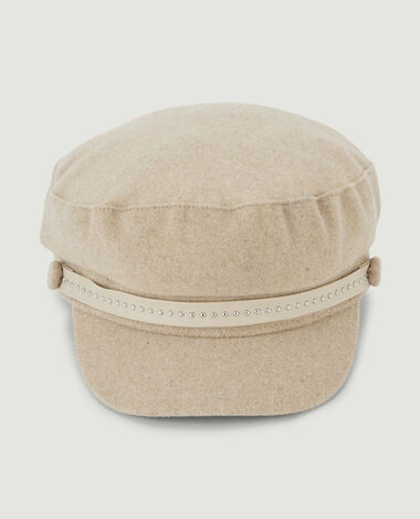 Casquette de marin cloutée écru - Pimkie