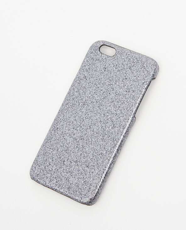 Coque glitter compatible Iphone 6/6S gris - Pimkie