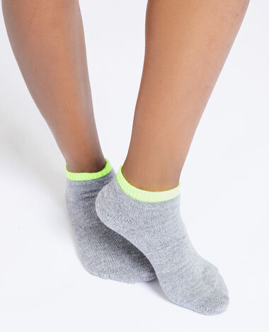 Paire de chaussettes basses gris clair - Pimkie