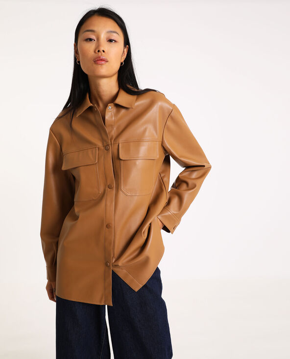 Chemise effet cuir store