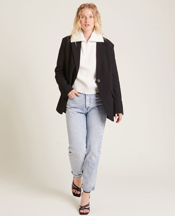 Veste blazer oversize noir - Pimkie