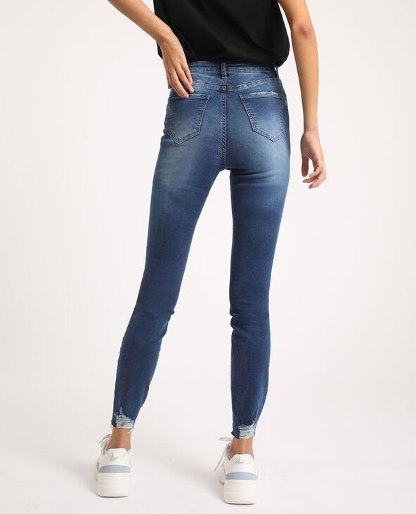 Jean skinny high waist bleu marine - Pimkie