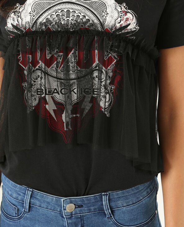 T-shirt AC/DC noir - Pimkie