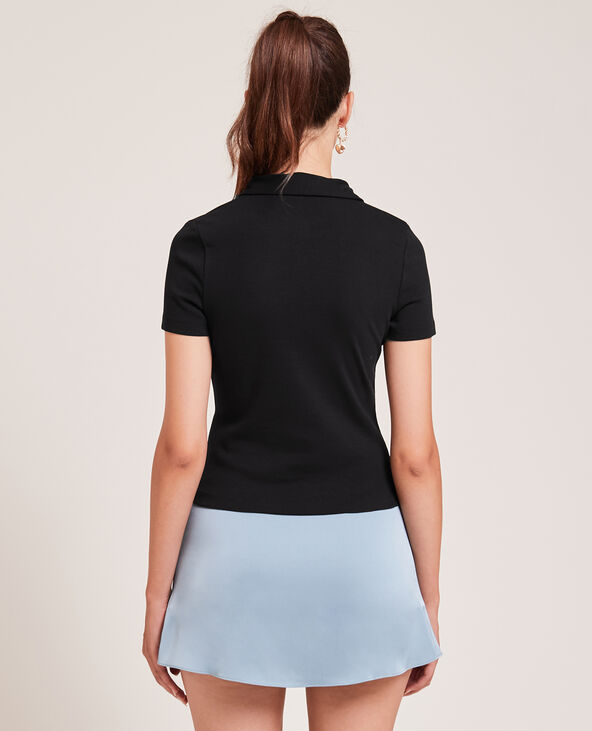 Top forme polo noir - Pimkie