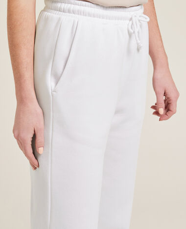 Pantalon de jogging en molleton blanc - Pimkie
