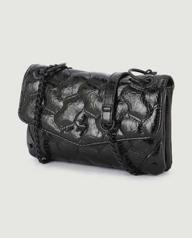 Mini sac matelassé noir - Pimkie