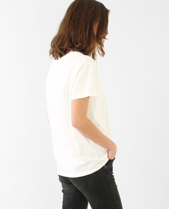 T-shirt Rolling Stones blanc - Pimkie